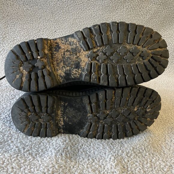 Sorel Kaufman Canada Wool Lined Boots Mens 9 Green Khaki Steel Shank Winter USA - Picture 9 of 11